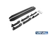 Порог-площадка "Premium-Black" с креплением SsangYong Rexton Y250 (2007-2012-2016)