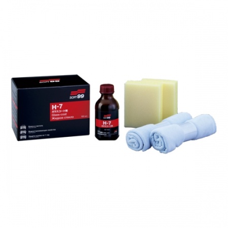 Жидкое стекло Soft99 Glass Coating H7 , 100 мл