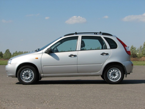 Рейлинги на крышу Lada Kalina хетчбек (2006-2018)
