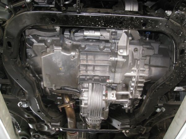 Защита картера Chevrolet Captiva (2013-2016) 2.4 Alfeco