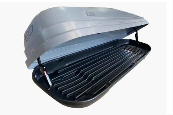 Автобокс на крышу Магнум 330 серый карбон (1850х600х420)