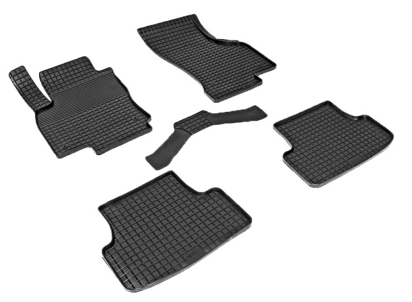 Резиновые коврики Сетка для SEAT LEON III (2013-н.в.)