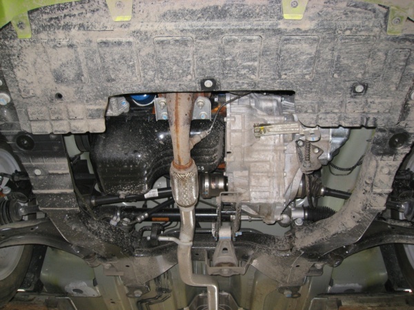 Защита картера Chevrolet Spark M300 (2011-2015) Alfeco