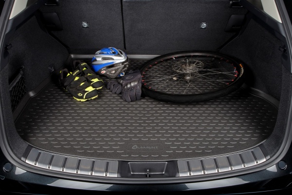 Коврик в багажник HONDA CR-V (2018-н.в.) 5 поколение, Джип/SUV 5 дв., ГибридП.Р. 1шт. (полиуретан)