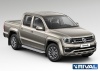 Пороги с листом d57 Volkswagen Amarok 2016-
