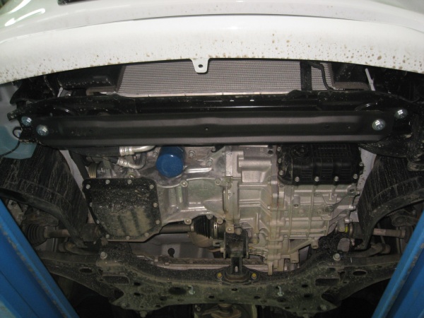 Защита картера Hyundai Solaris (2017-2021) Alfeco