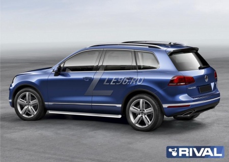 Защита порогов d57 Volkswagen Touareg 2010-2018
