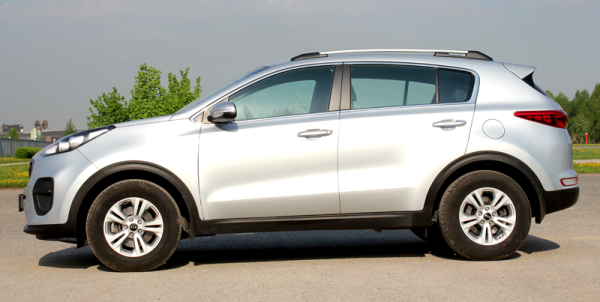 Рейлинги на крышу Kia Sportage IV (2016-н.в.)