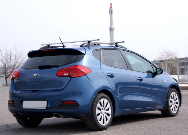 Рейлинги на крышу Kia Ceed II (2012-2018)
