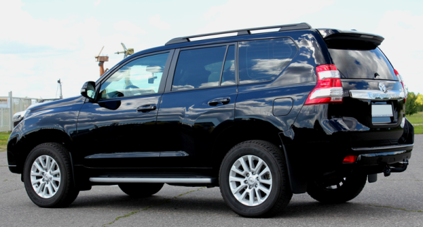 Рейлинги на крышу Toyota Land Cruiser Prado 150 (2009-н.в.)