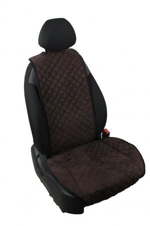 Накидка на сиденье из алькантары RS (шоколад) Автопилот