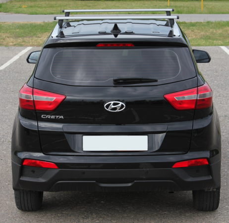 Рейлинги на крышу Hyundai Creta (2016-н.в.) интегрированные