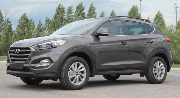 Рейлинги на крышу Hyundai Tucson 4 (2015-н.в.)