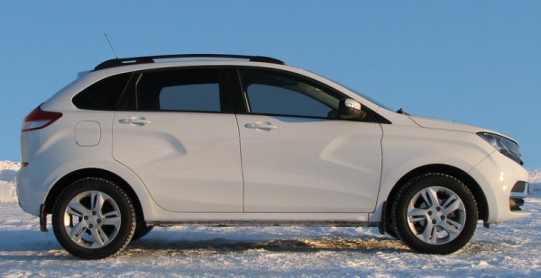 Рейлинги на крышу Lada Xray (2016-н.в.)
