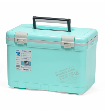 Термобокс SHINWA Holiday Land Cooler 22H синий, 22 литров