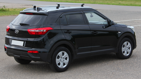 Рейлинги на крышу Hyundai Creta (2016-н.в.) интегрированные