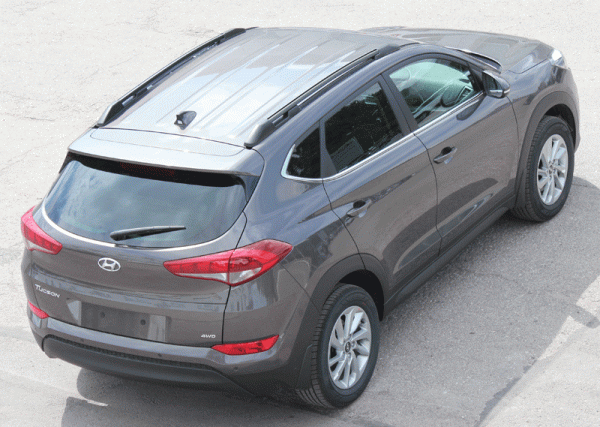 Рейлинги на крышу Hyundai Tucson 4 (2015-н.в.)